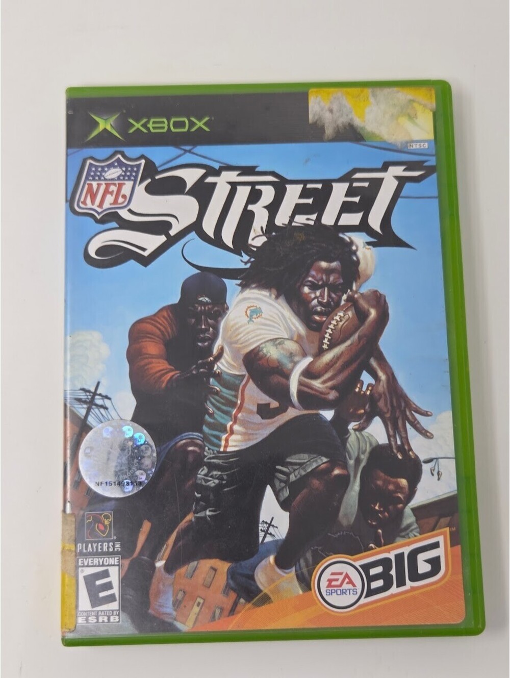 Microsoft Xbox NFL Street Game Case Manual Disc CIB EA (Microsoft Xbox, 2004)